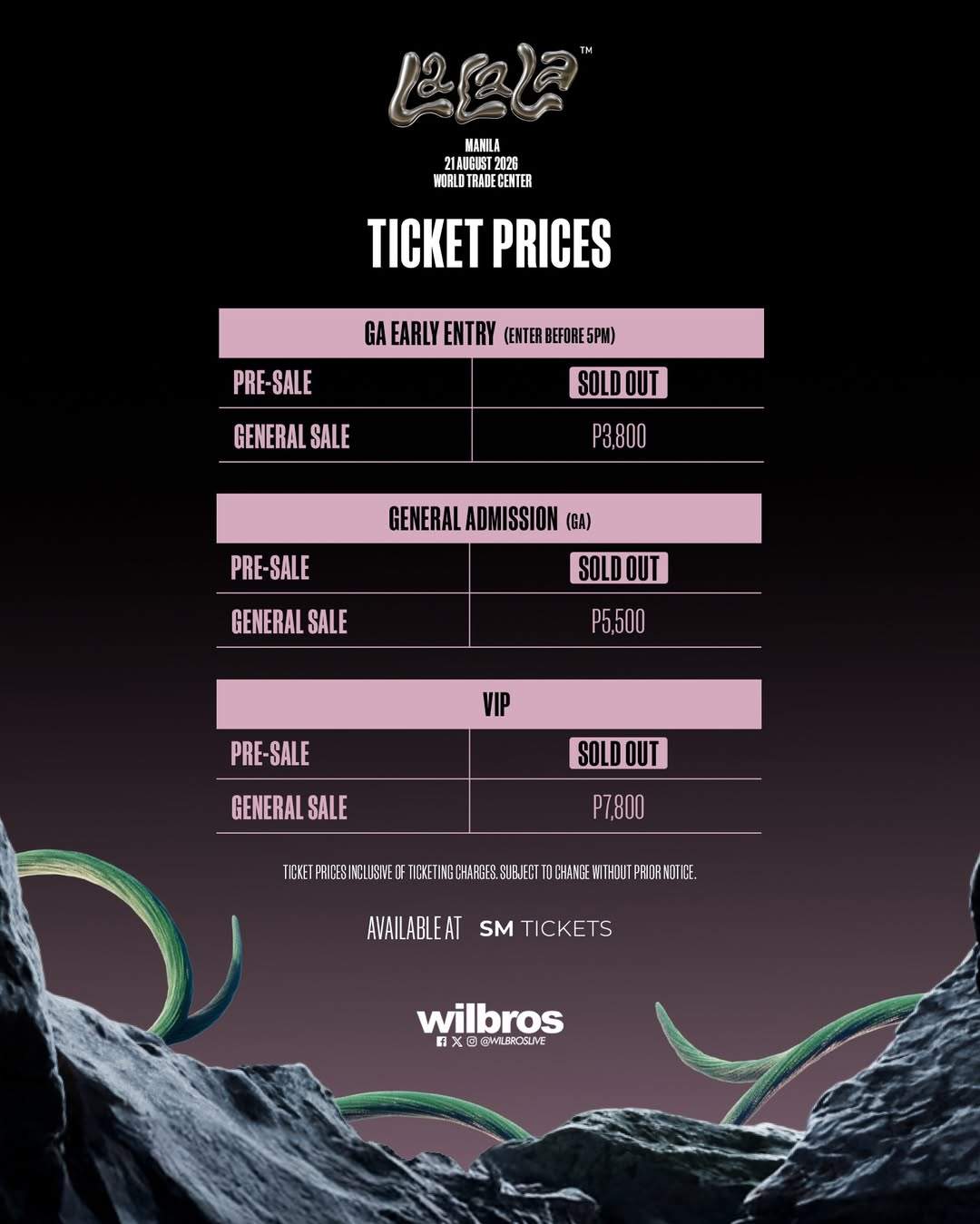 LaLaLa Fest - Ticket Prices