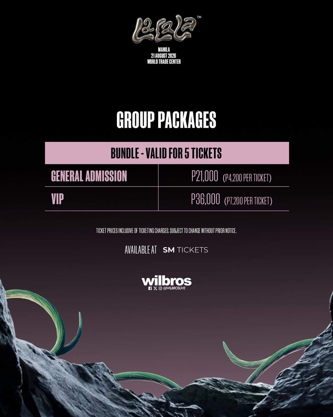 LaLaLa Fest - Group Packages