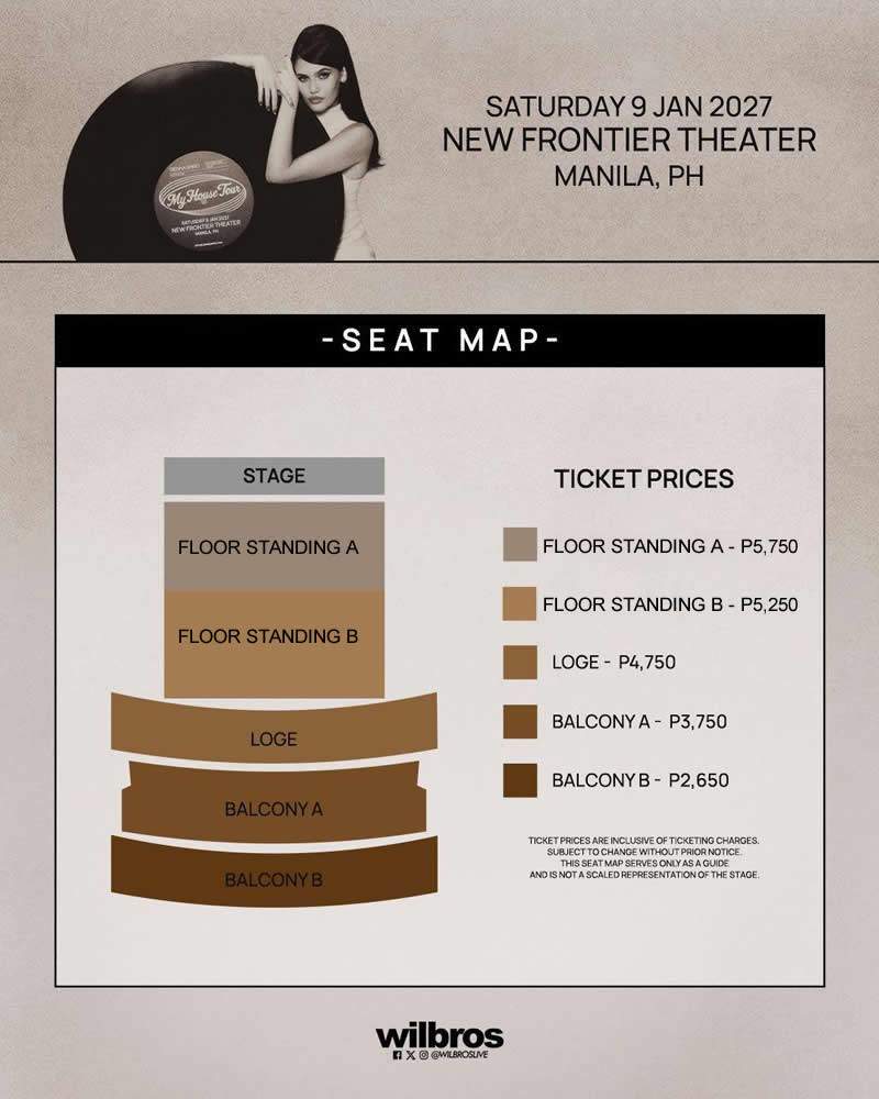 Sienna Spiro - My House Tour in Manila (Seat Plan)