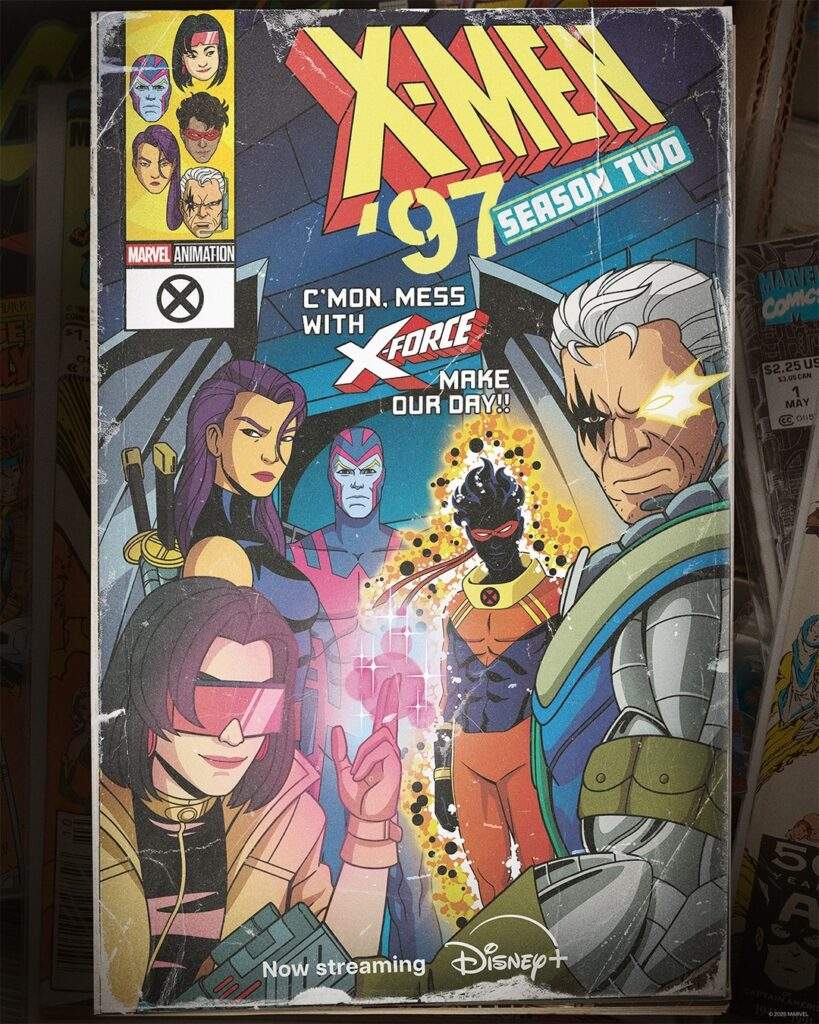 x-men 97 season 2 x-force poster