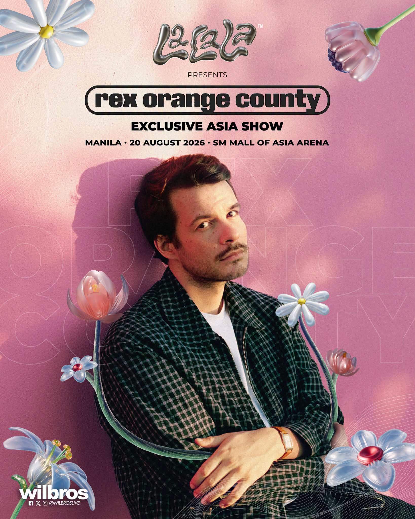 rex orange county in manila poster