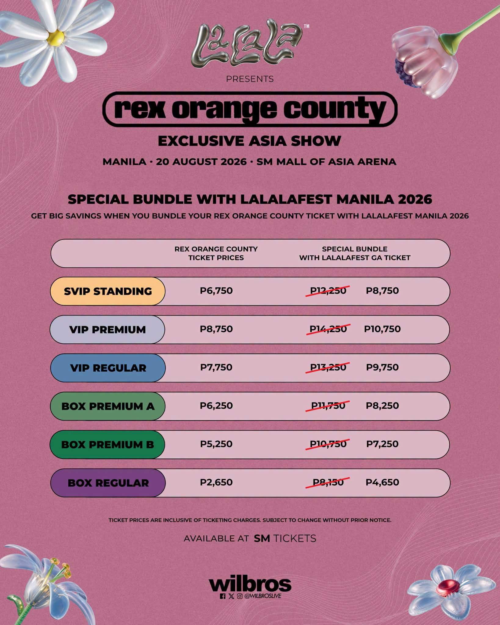 rex orange county in manila special bundle
