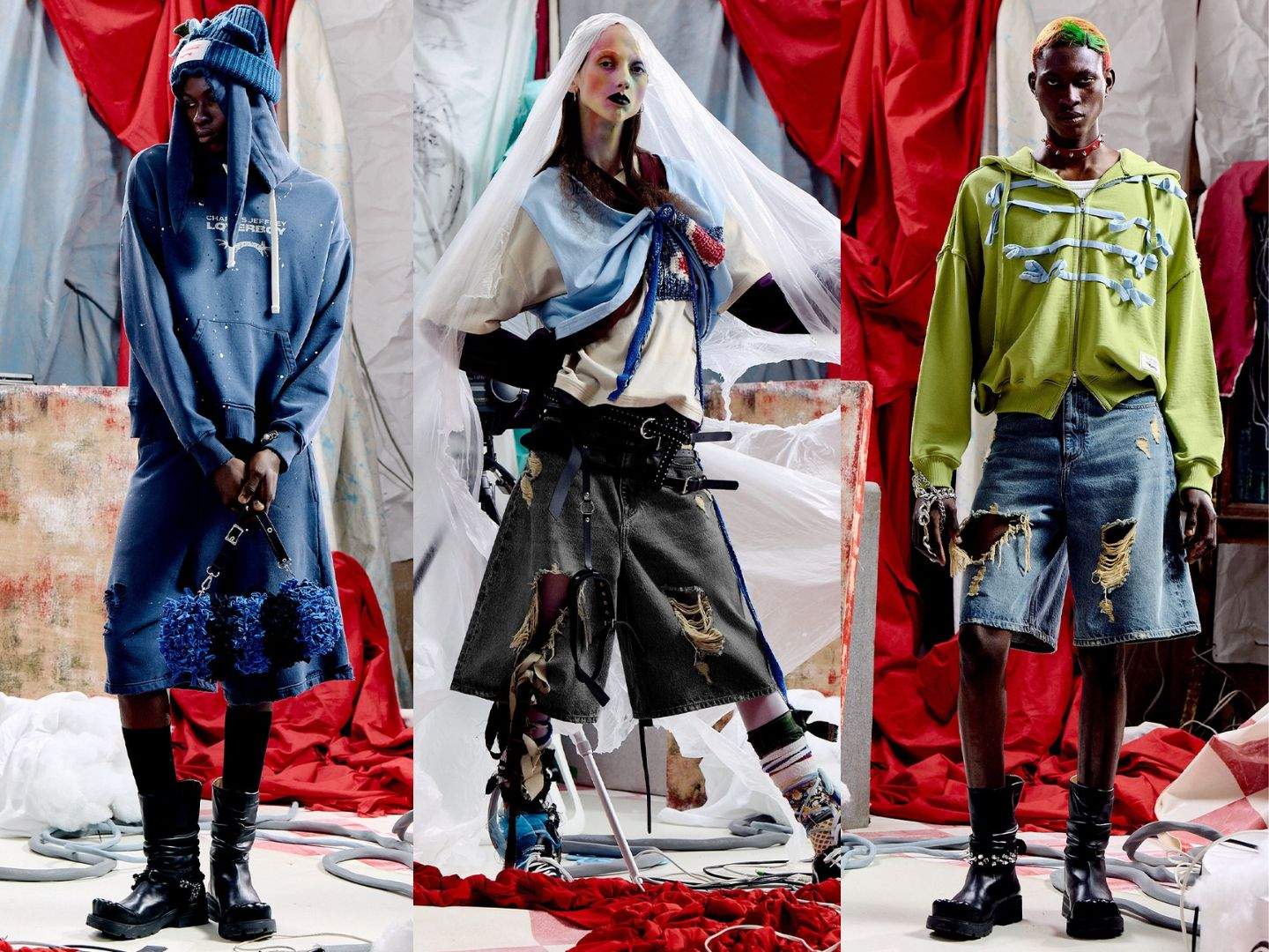 Charles Jeffrey LOVERBOY Combines Grunge with Gender Fluidity for Spring 2027