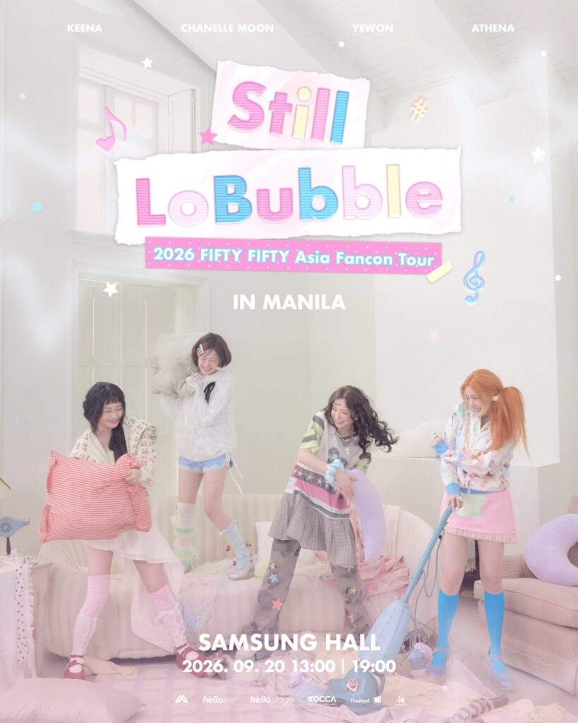 FIFTY FIFTY Still LoBubble in Manila