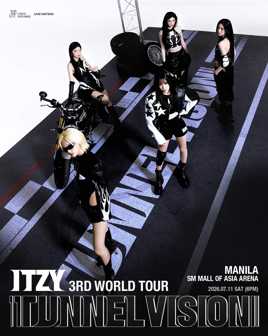 ITZY - Tunnel Vision in Manila (Poster)