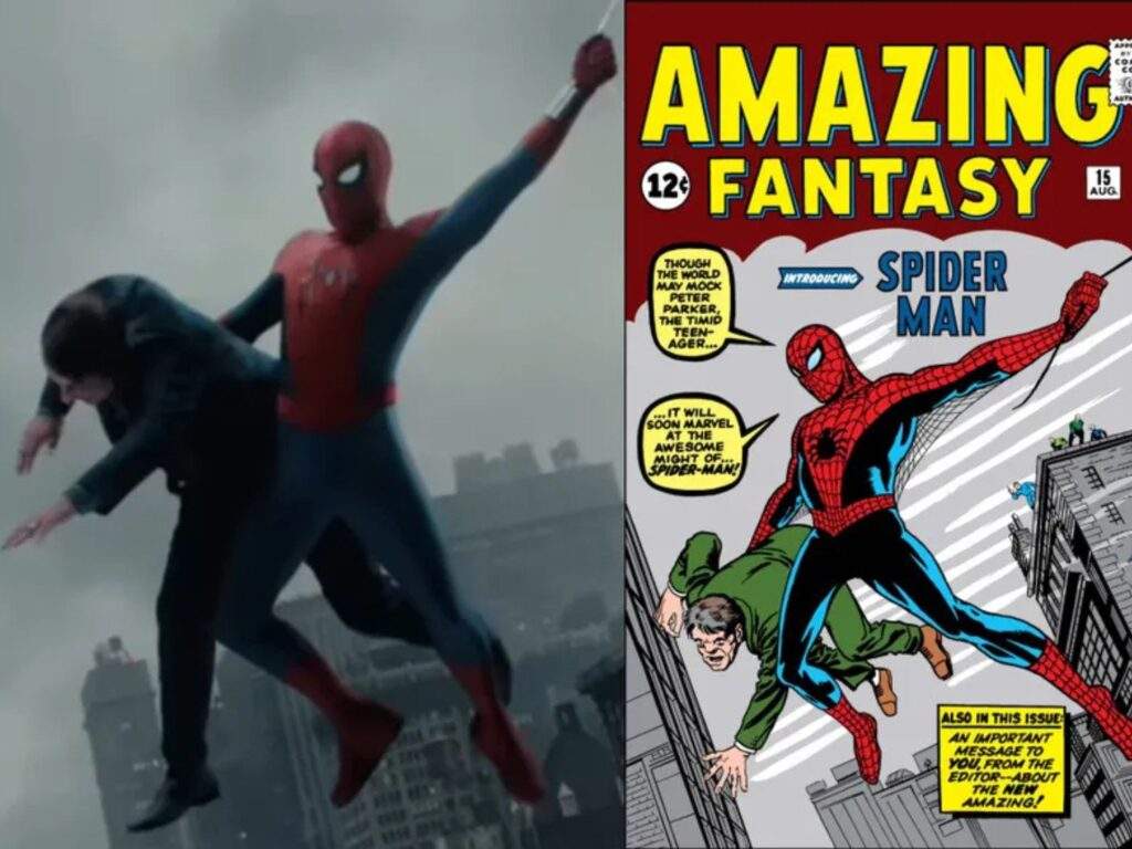 spider-man brand new day amazing fantasy 15 cover recreation