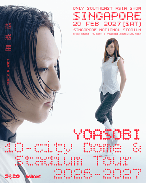 yoasobi tour SEA poster