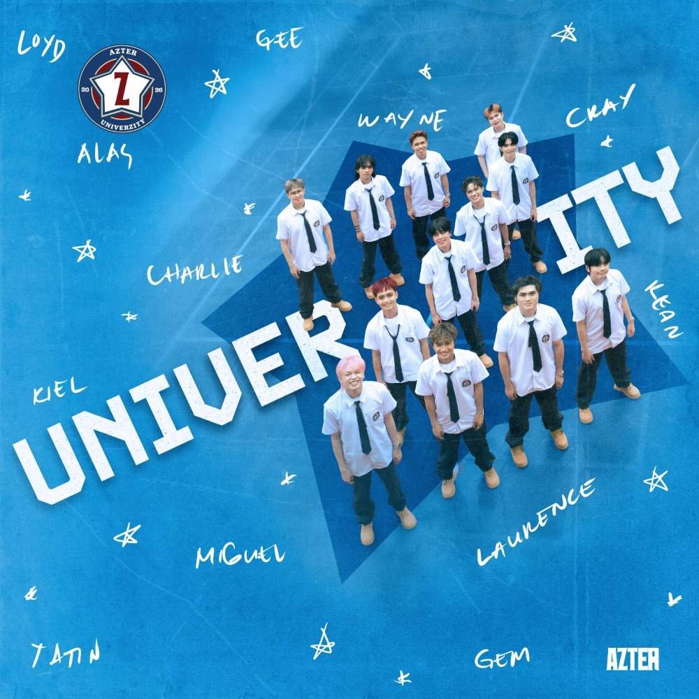 azter univerzity album cover