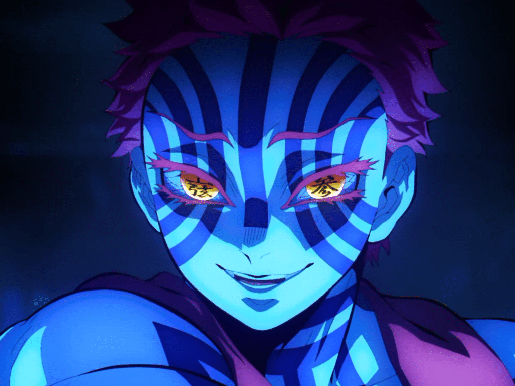 demon slayer kimetsu no yaiba the movie infinity castle akaza upper three