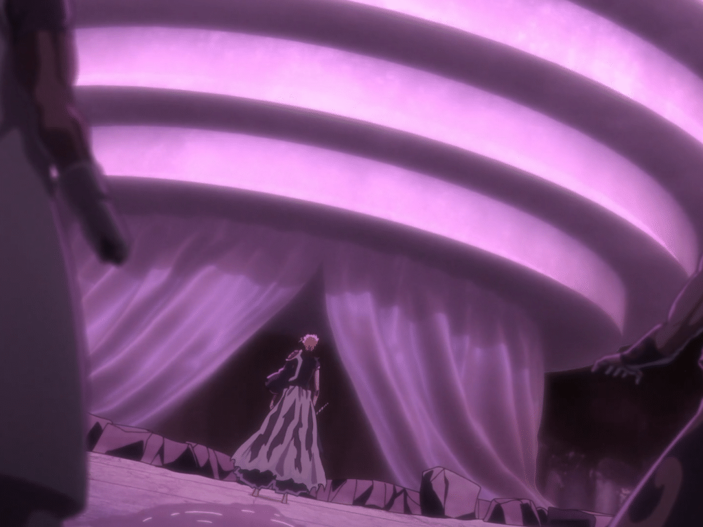 bleach thousand-year blood war the calamity ichigo facing soul king ceremonial chamber