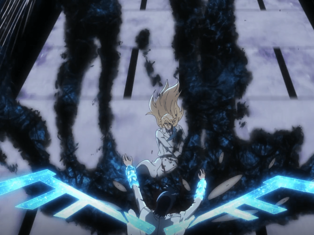 bleach thousand-year blood war the calamity uryu ishida vollstandig form versus jugram haschwalth the almighty