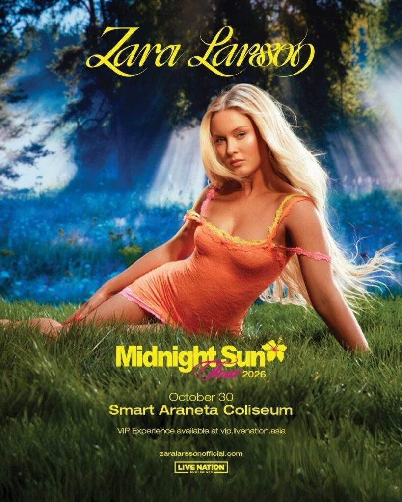 Zara Larsson Midnight Sun Tour in Manila